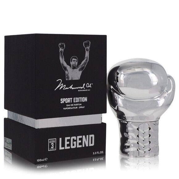 Muhammad Ali Legend Sport Edition Eau de Parfum Men Silver - Picture 1 of 1